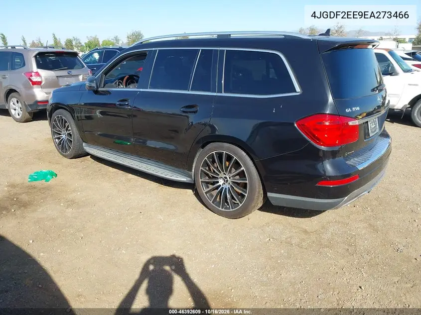 2014 MERCEDES GL-KLASSE VIN 4JGDF2EE9EA273466 — фото 3