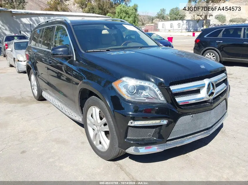MERCEDES GL-KLASSE 2015, VIN 4JGDF7DE6FA454573