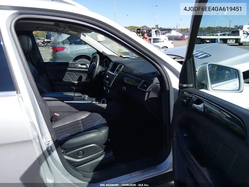 2016 MERCEDES GL-KLASSE VIN 4JGDF6EE4GA619451 — фото 5
