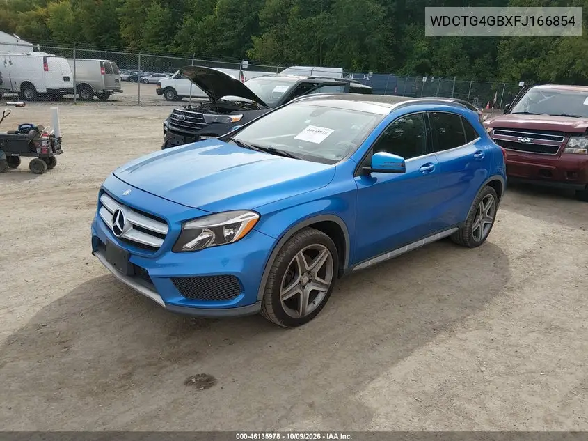 2015 MERCEDES GLA-KLASSE VIN WDCTG4GBXFJ166854 — фото 2