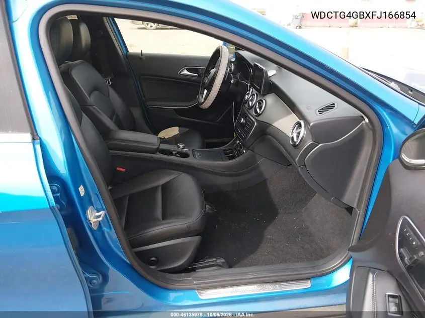 2015 MERCEDES GLA-KLASSE VIN WDCTG4GBXFJ166854 — фото 5