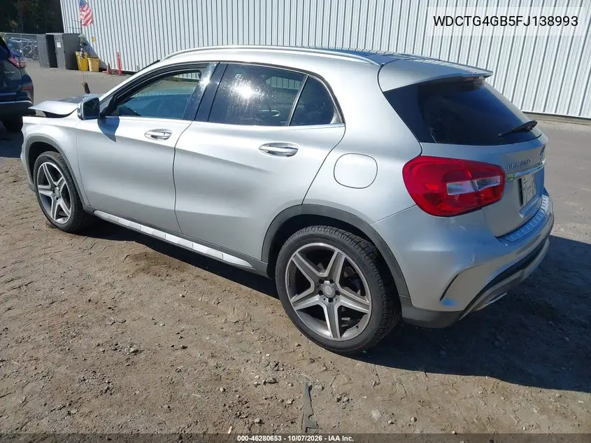 2015 MERCEDES GLA-KLASSE VIN WDCTG4GB5FJ138993 — фото 3