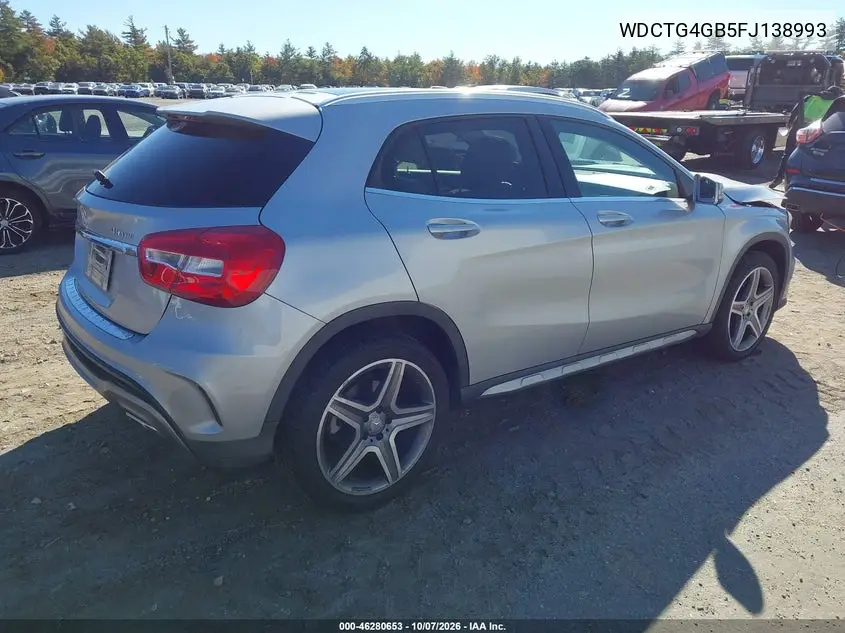 2015 MERCEDES GLA-KLASSE VIN WDCTG4GB5FJ138993 — фото 4