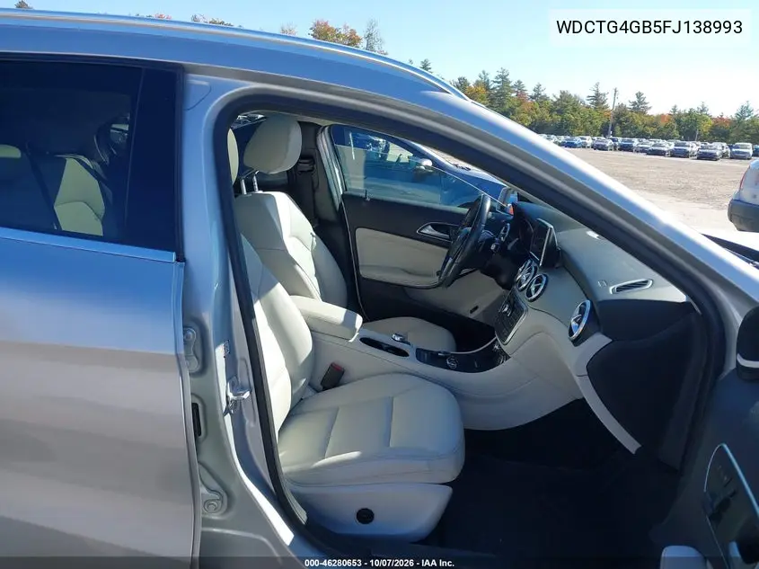 2015 MERCEDES GLA-KLASSE VIN WDCTG4GB5FJ138993 — фото 5