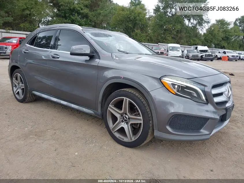 MERCEDES GLA-KLASSE 2015, VIN WDCTG4GB5FJ083266