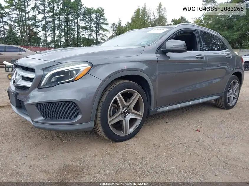 2015 MERCEDES GLA-KLASSE VIN WDCTG4GB5FJ083266 — фото 2