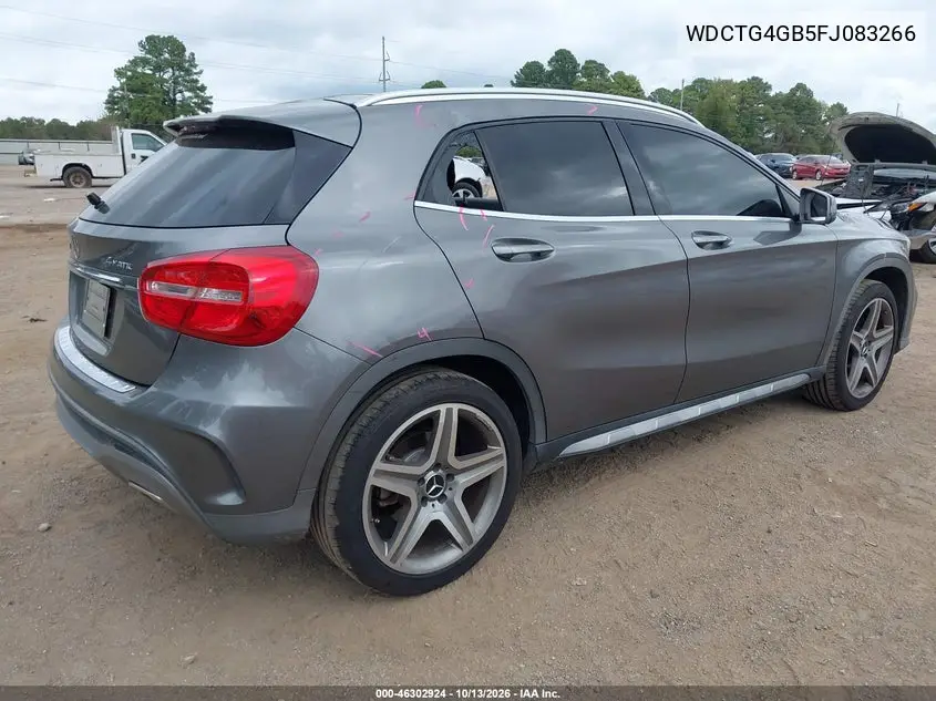 2015 MERCEDES GLA-KLASSE VIN WDCTG4GB5FJ083266 — фото 4