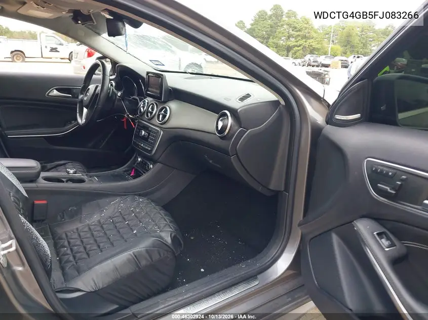 2015 MERCEDES GLA-KLASSE VIN WDCTG4GB5FJ083266 — фото 5