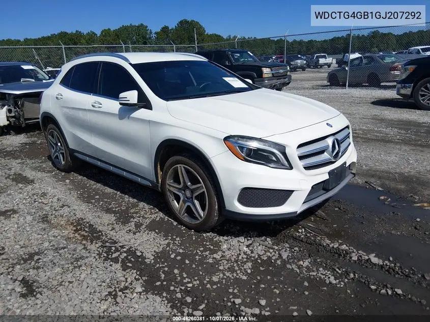 MERCEDES GLA-KLASSE 2016, VIN WDCTG4GB1GJ207292