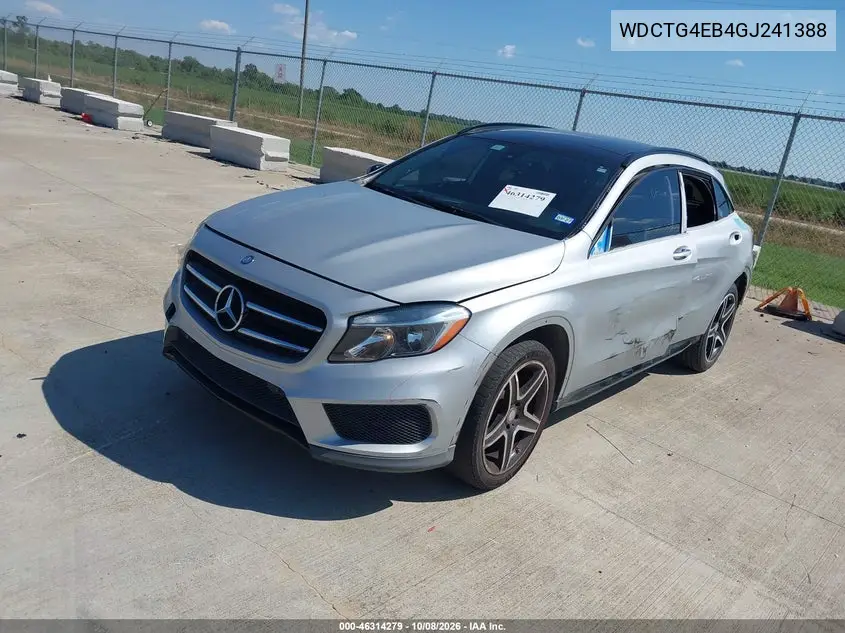 2016 MERCEDES GLA-KLASSE VIN WDCTG4EB4GJ241388 — фото 2