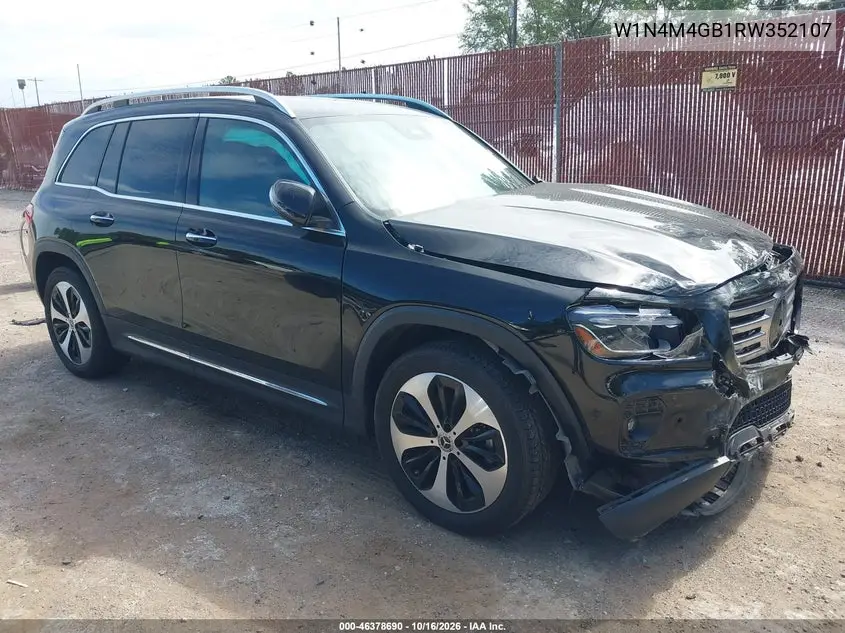 MERCEDES GLB 2024, VIN W1N4M4GB1RW352107