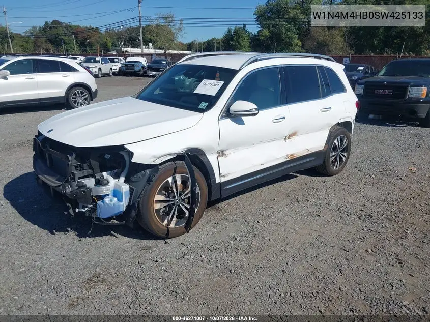 2025 MERCEDES GLB VIN W1N4M4HB0SW425133 — фото 2