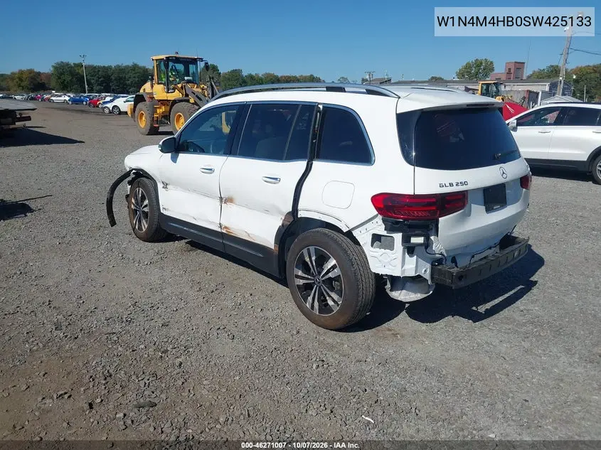 2025 MERCEDES GLB VIN W1N4M4HB0SW425133 — фото 3