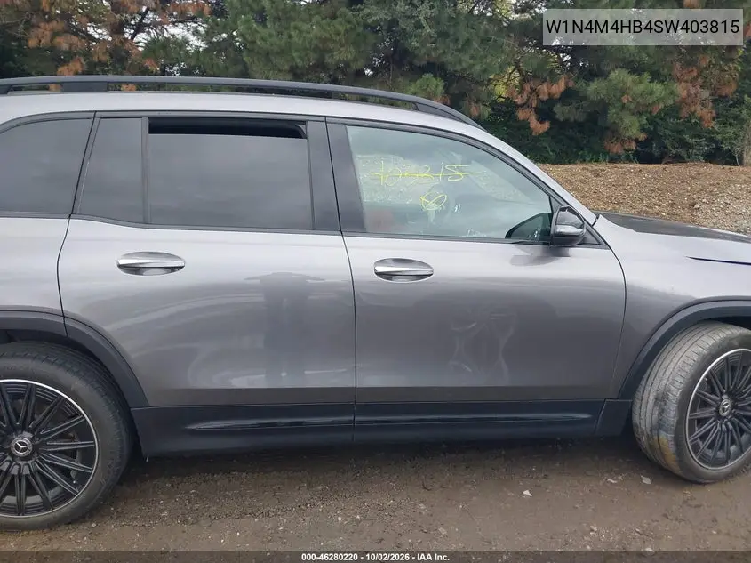 2025 MERCEDES GLB VIN W1N4M4HB4SW403815 — фото 13