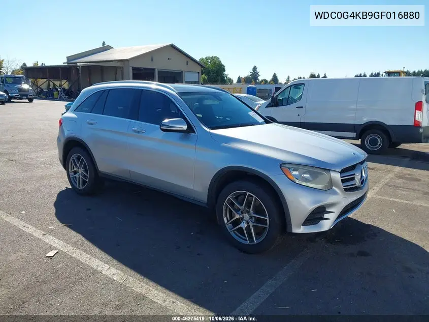 MERCEDES GLC 2016, VIN WDC0G4KB9GF016880