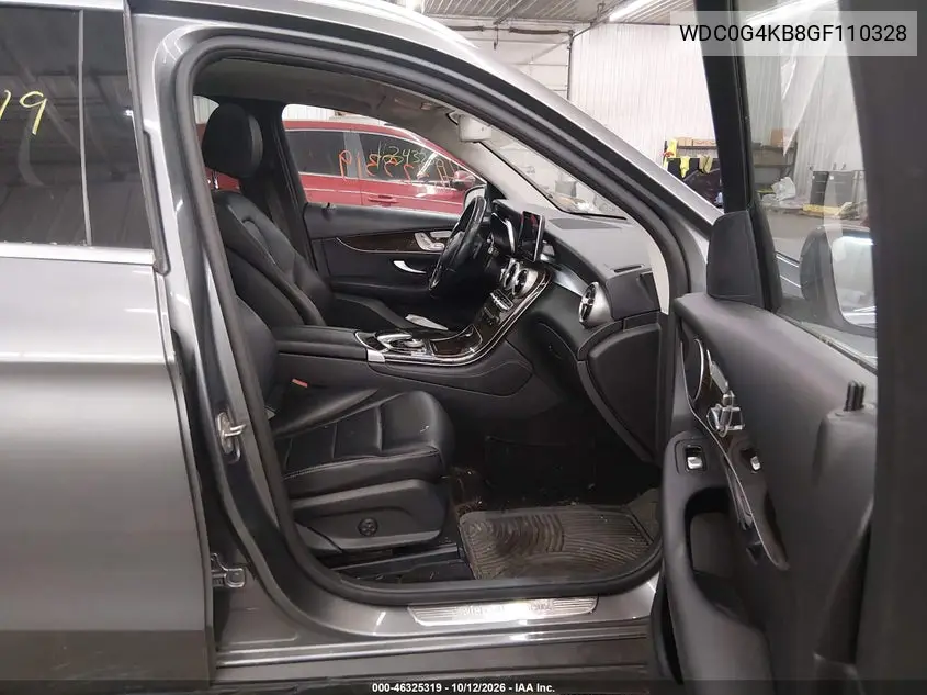 2016 MERCEDES GLC VIN WDC0G4KB8GF110328 — фото 5