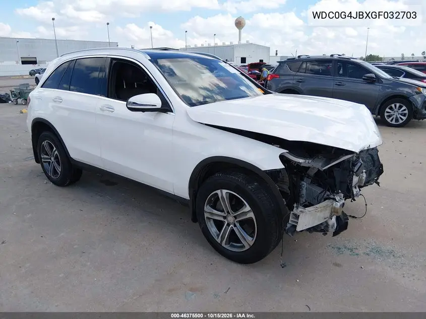 MERCEDES GLC 2016, VIN WDC0G4JBXGF032703