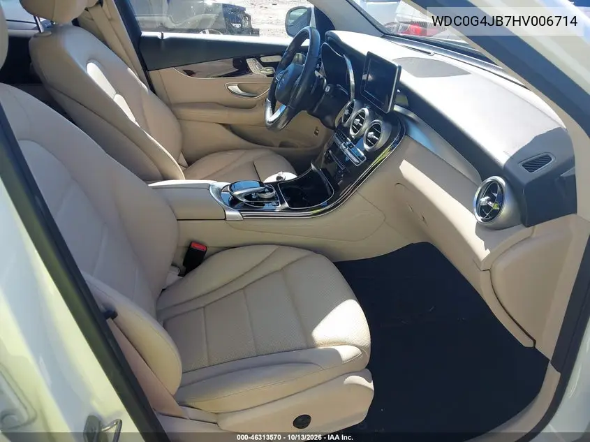2017 MERCEDES GLC VIN WDC0G4JB7HV006714 — фото 5