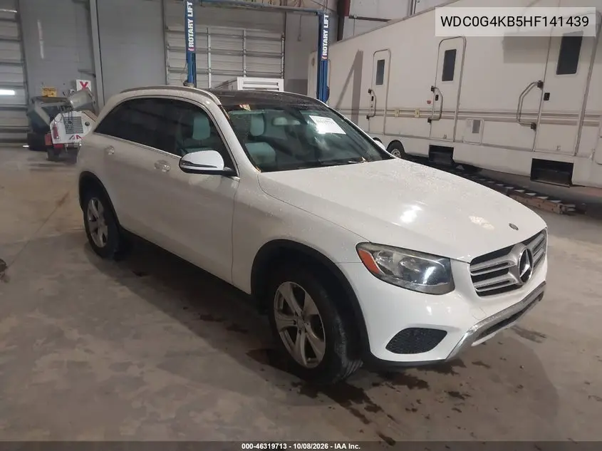MERCEDES GLC 2017, VIN WDC0G4KB5HF141439
