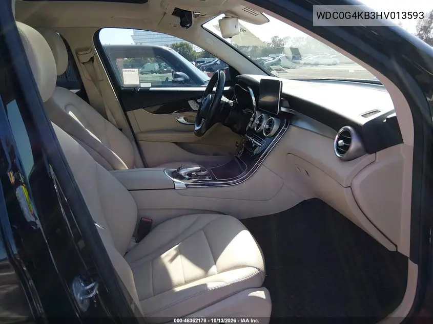 2017 MERCEDES GLC VIN WDC0G4KB3HV013593 — фото 5