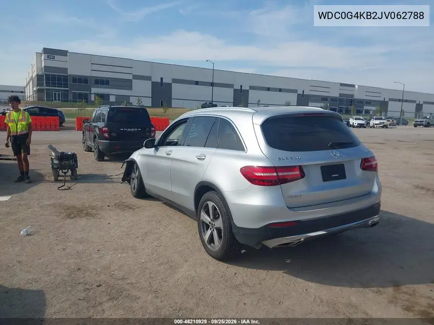 2018 MERCEDES GLC VIN WDC0G4KB2JV062788 — фото 3