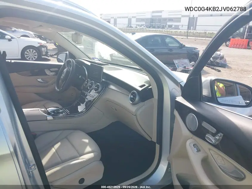 2018 MERCEDES GLC VIN WDC0G4KB2JV062788 — фото 5