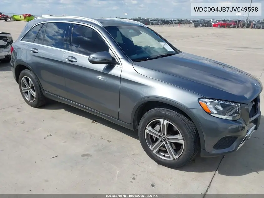 MERCEDES GLC 2018, VIN WDC0G4JB7JV049598