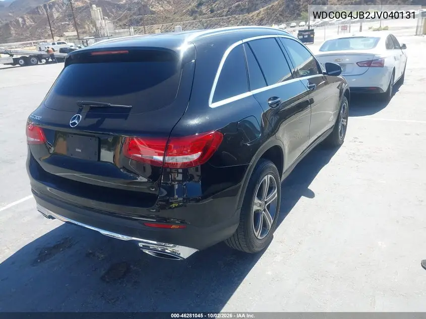 2018 MERCEDES GLC VIN WDC0G4JB2JV040131 — фото 4