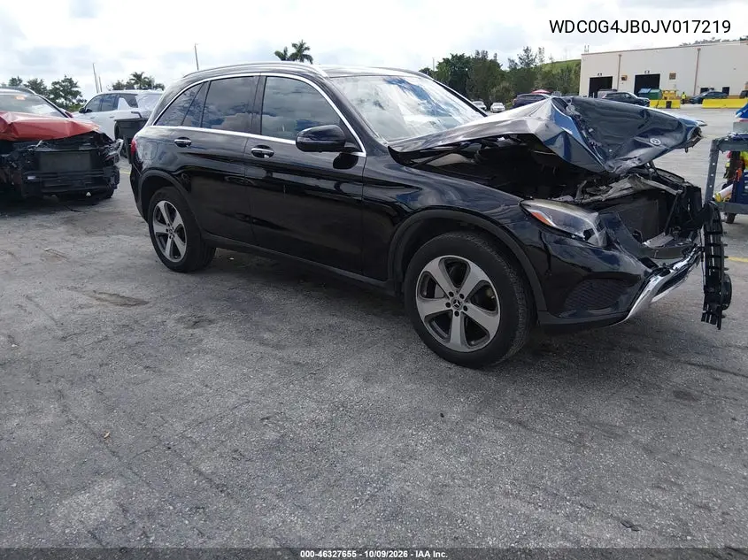MERCEDES GLC 2018, VIN WDC0G4JB0JV017219