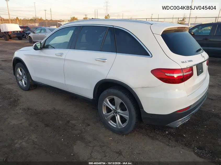 2018 MERCEDES GLC VIN WDC0G4KB5JV045404 — фото 3
