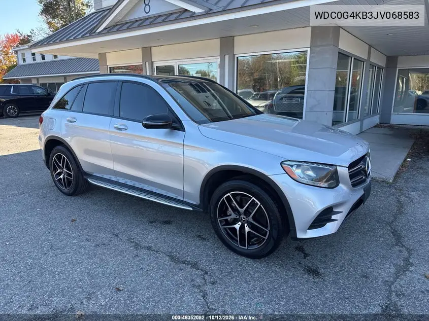 MERCEDES GLC 2018, VIN WDC0G4KB3JV068583
