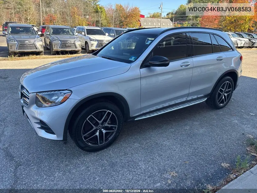 2018 MERCEDES GLC VIN WDC0G4KB3JV068583 — фото 2