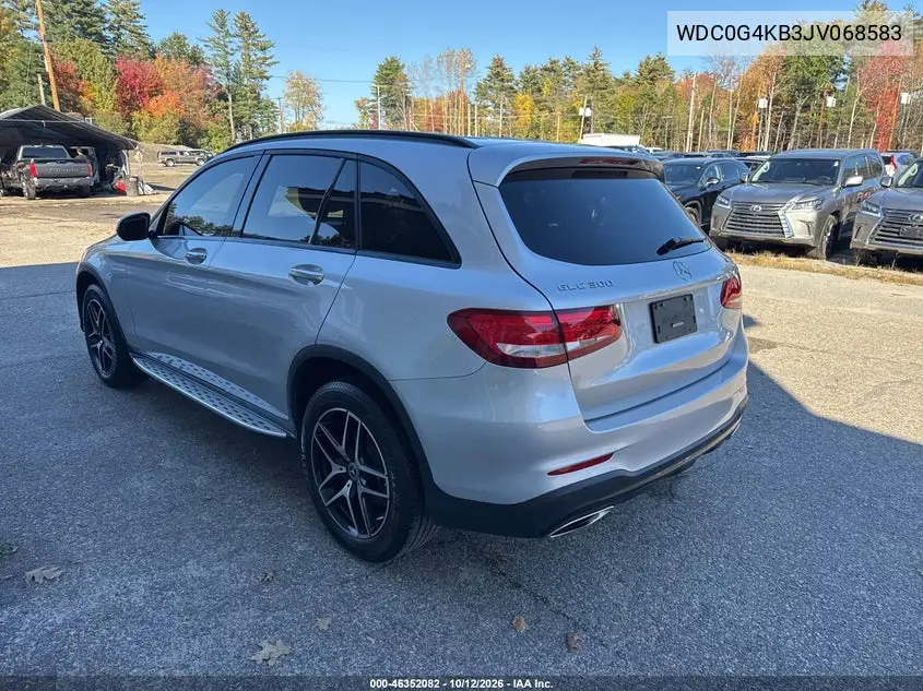 2018 MERCEDES GLC VIN WDC0G4KB3JV068583 — фото 3