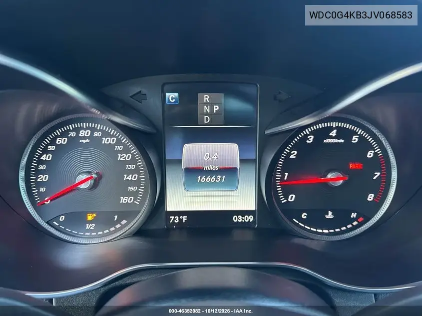 2018 MERCEDES GLC VIN WDC0G4KB3JV068583 — фото 7