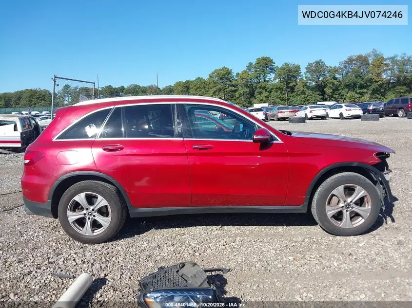 2018 MERCEDES GLC VIN WDC0G4KB4JV074246 — фото 13