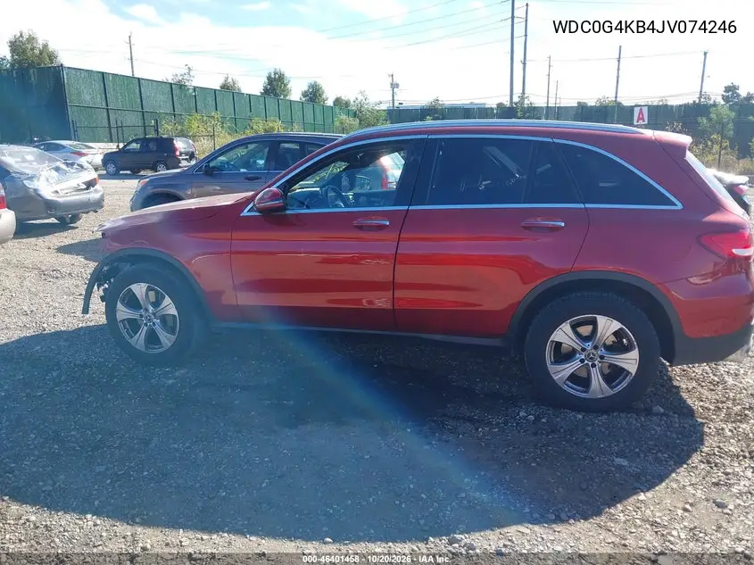 2018 MERCEDES GLC VIN WDC0G4KB4JV074246 — фото 14