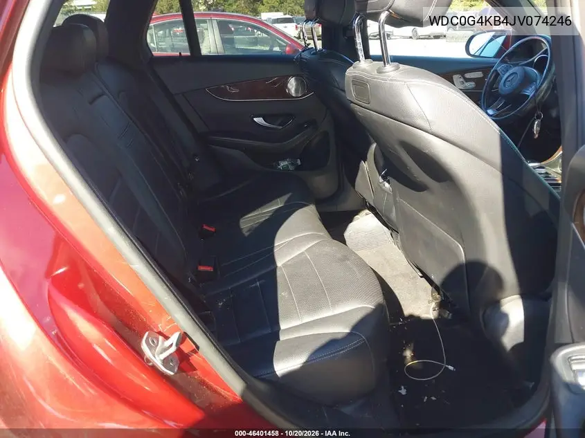 2018 MERCEDES GLC VIN WDC0G4KB4JV074246 — фото 8