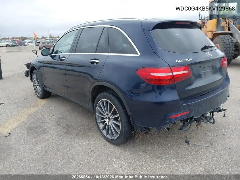 2019 MERCEDES GLC VIN WDC0G4KB5KV129868 — фото 3