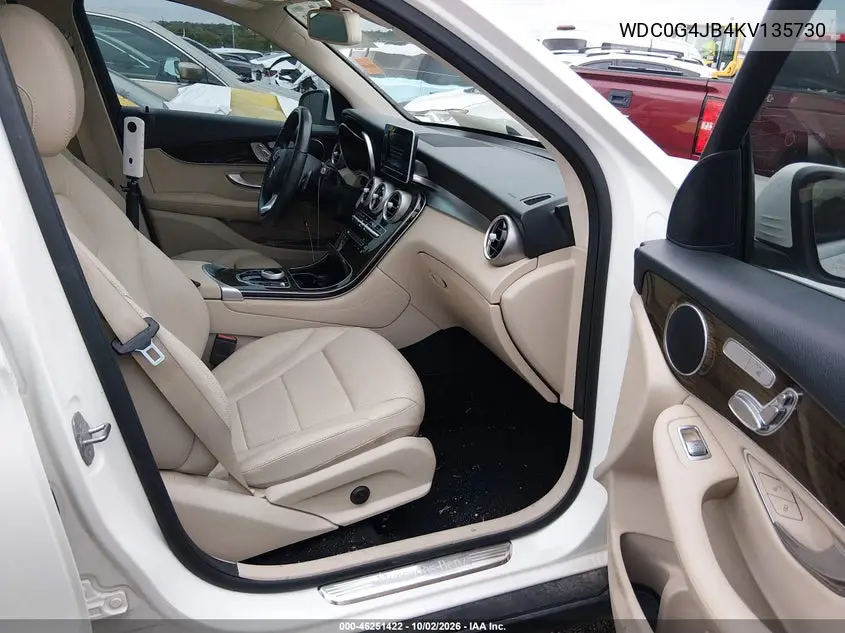 2019 MERCEDES GLC VIN WDC0G4JB4KV135730 — фото 5