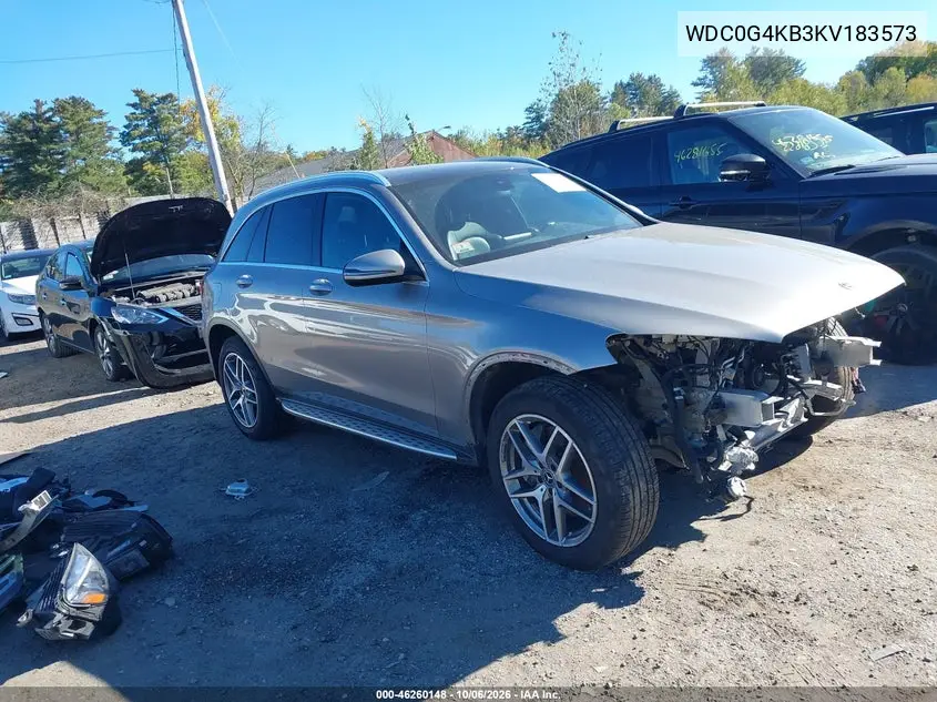 MERCEDES GLC 2019, VIN WDC0G4KB3KV183573