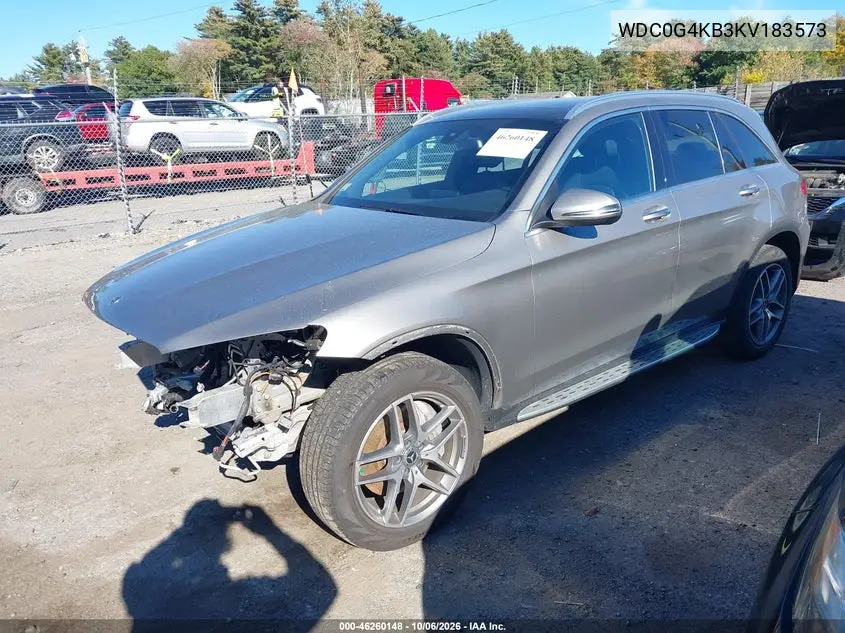 2019 MERCEDES GLC VIN WDC0G4KB3KV183573 — фото 2