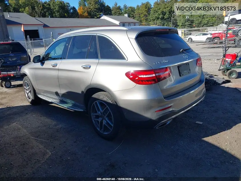 2019 MERCEDES GLC VIN WDC0G4KB3KV183573 — фото 3
