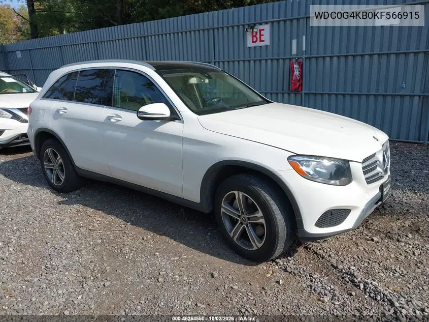 MERCEDES GLC 2019, VIN WDC0G4KB0KF566915