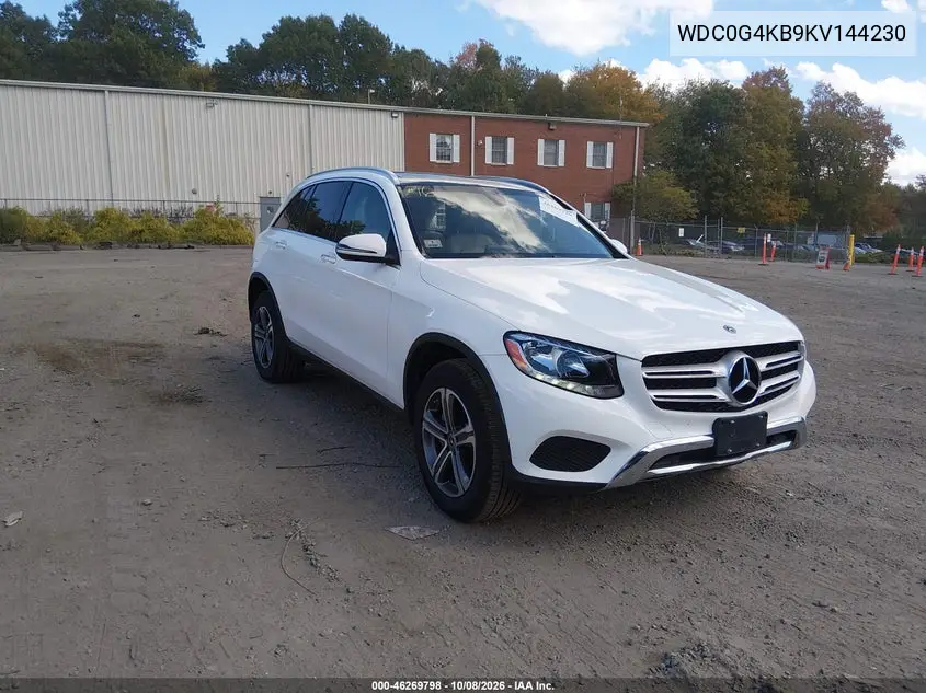 MERCEDES GLC 2019, VIN WDC0G4KB9KV144230