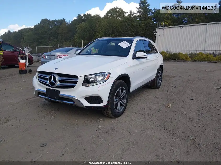 2019 MERCEDES GLC VIN WDC0G4KB9KV144230 — фото 2