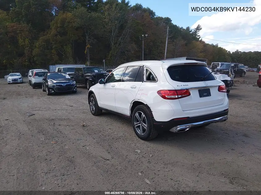 2019 MERCEDES GLC VIN WDC0G4KB9KV144230 — фото 3