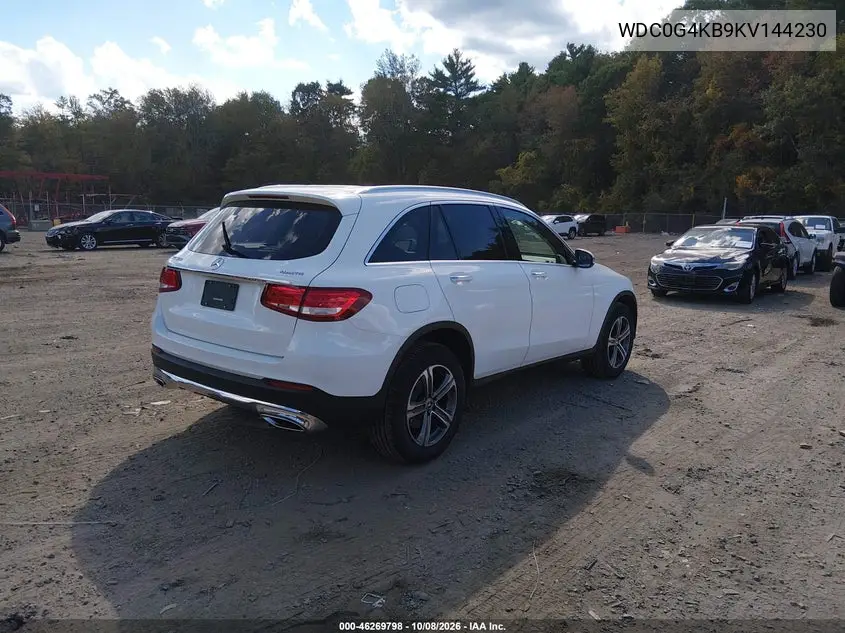 2019 MERCEDES GLC VIN WDC0G4KB9KV144230 — фото 4