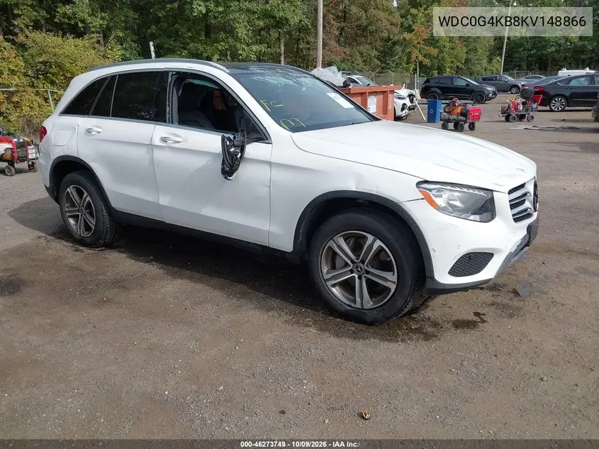 MERCEDES GLC 2019, VIN WDC0G4KB8KV148866