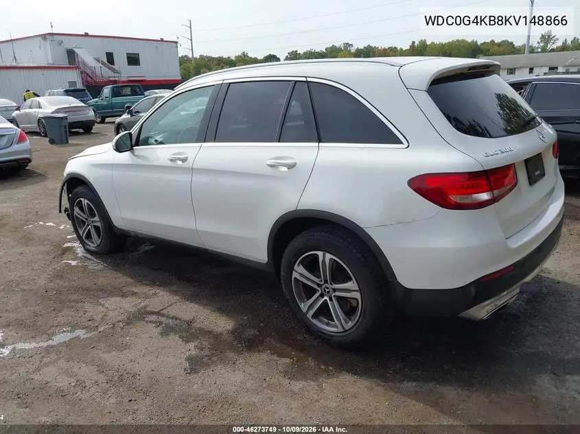 2019 MERCEDES GLC VIN WDC0G4KB8KV148866 — фото 3