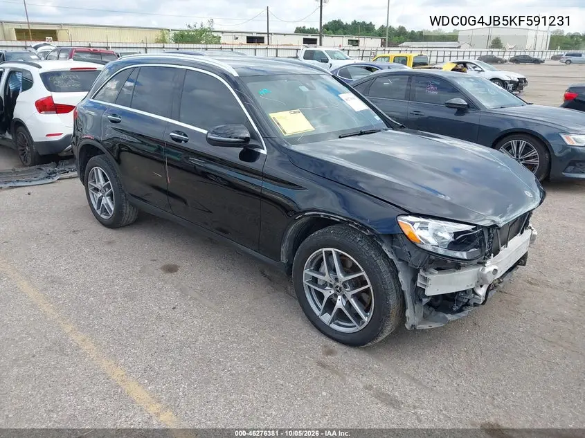 MERCEDES GLC 2019, VIN WDC0G4JB5KF591231